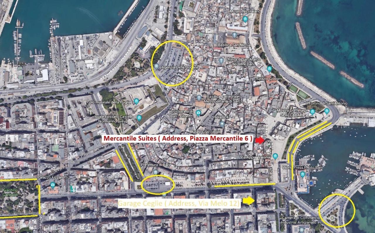 Mercantile Suites - Bari Vecchia Eksteriør billede